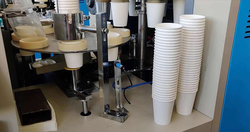 دستگاه تولید لیوان یکبار مصرف کاغذی